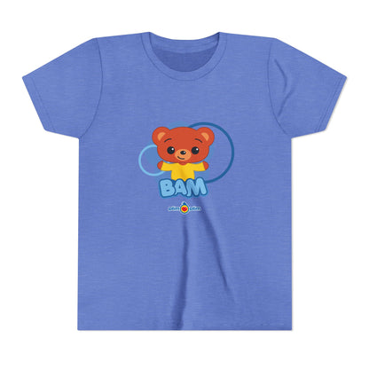 Plim Plim Camiseta Juvenil de Manga Corta Bam