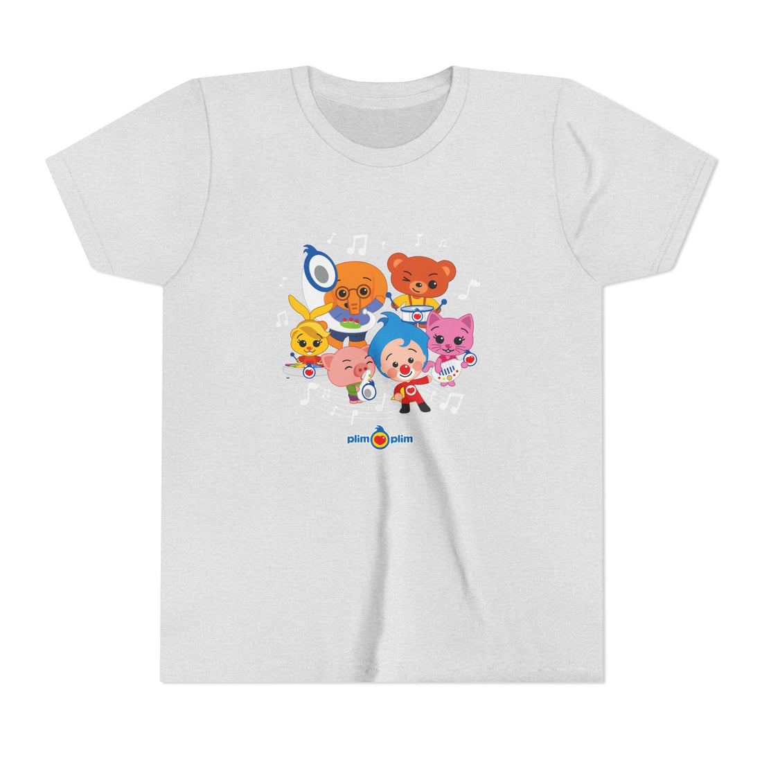 Plim Plim Camiseta Juvenil de Manga Corta Orquesta