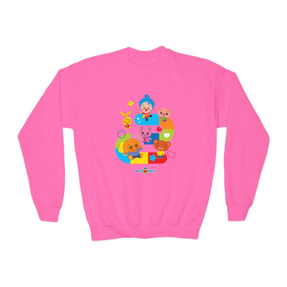 Plim Plim Sudadera Juvenil de Cuello Redondo Juego