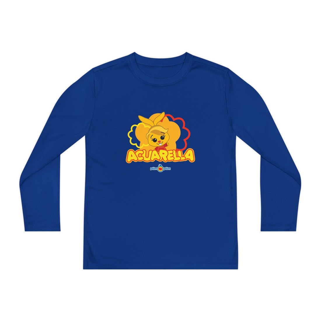 Plim Plim Camiseta Juvenil Manga Larga Acuarella