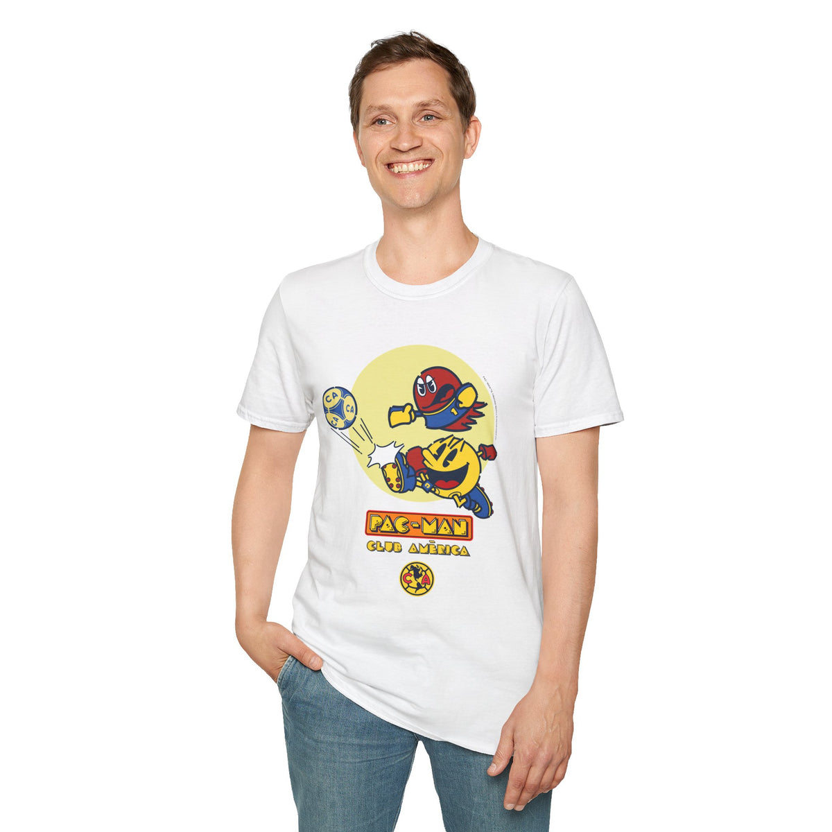 Club América x PAC-MAN T-Shirt – official Club América x PAC-MAN licensed merch