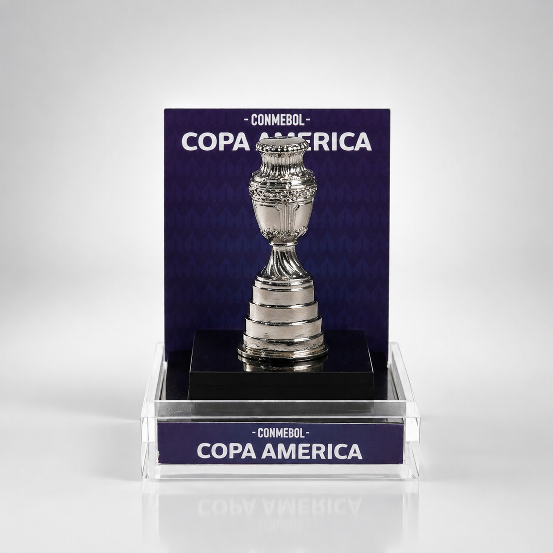 Conmebol Copa America Acrylic Box Trophy Replica | Official Football Memorabilia