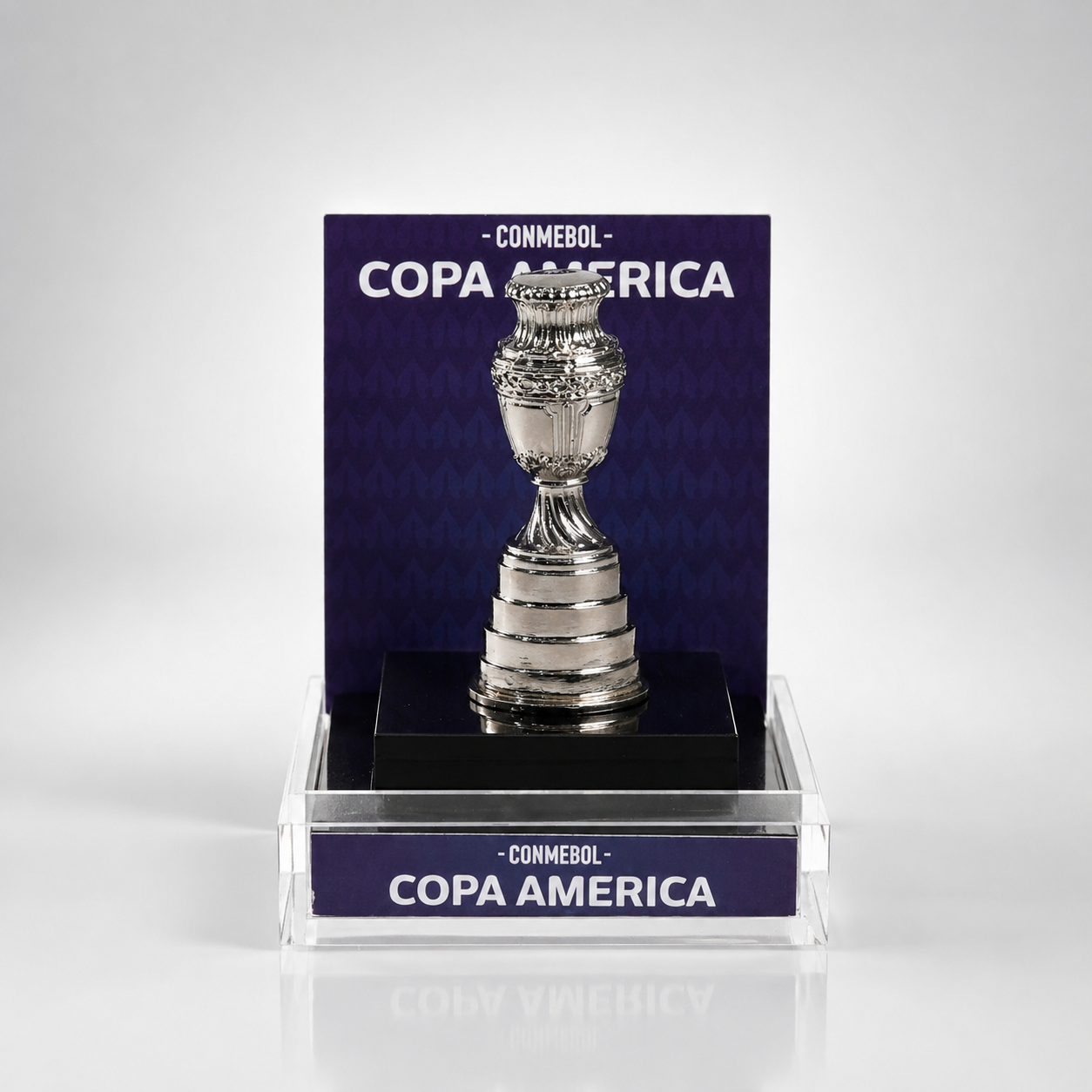Conmebol Copa America Acrylic Box Trophy Replica | Official Football Memorabilia