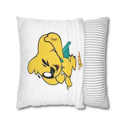 Mikecrack Spun Polyester Square Pillowcase