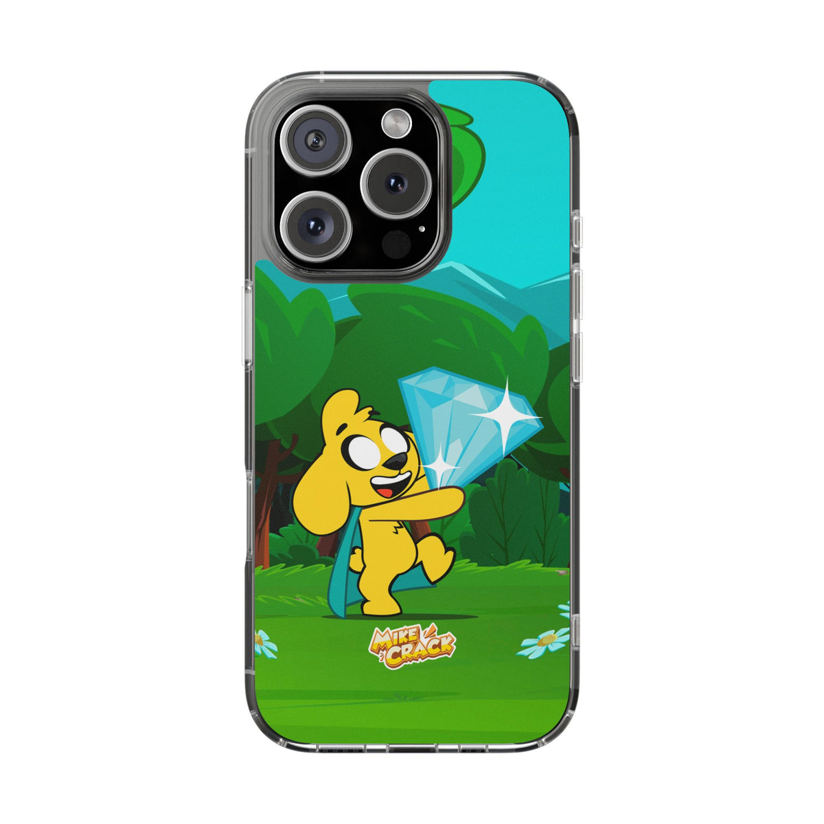 Mikecrack - Funda transparente para iPhone