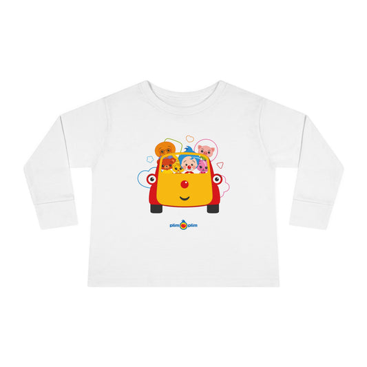Plim Plim Camiseta Manga Larga de Niños Todos con Tuni