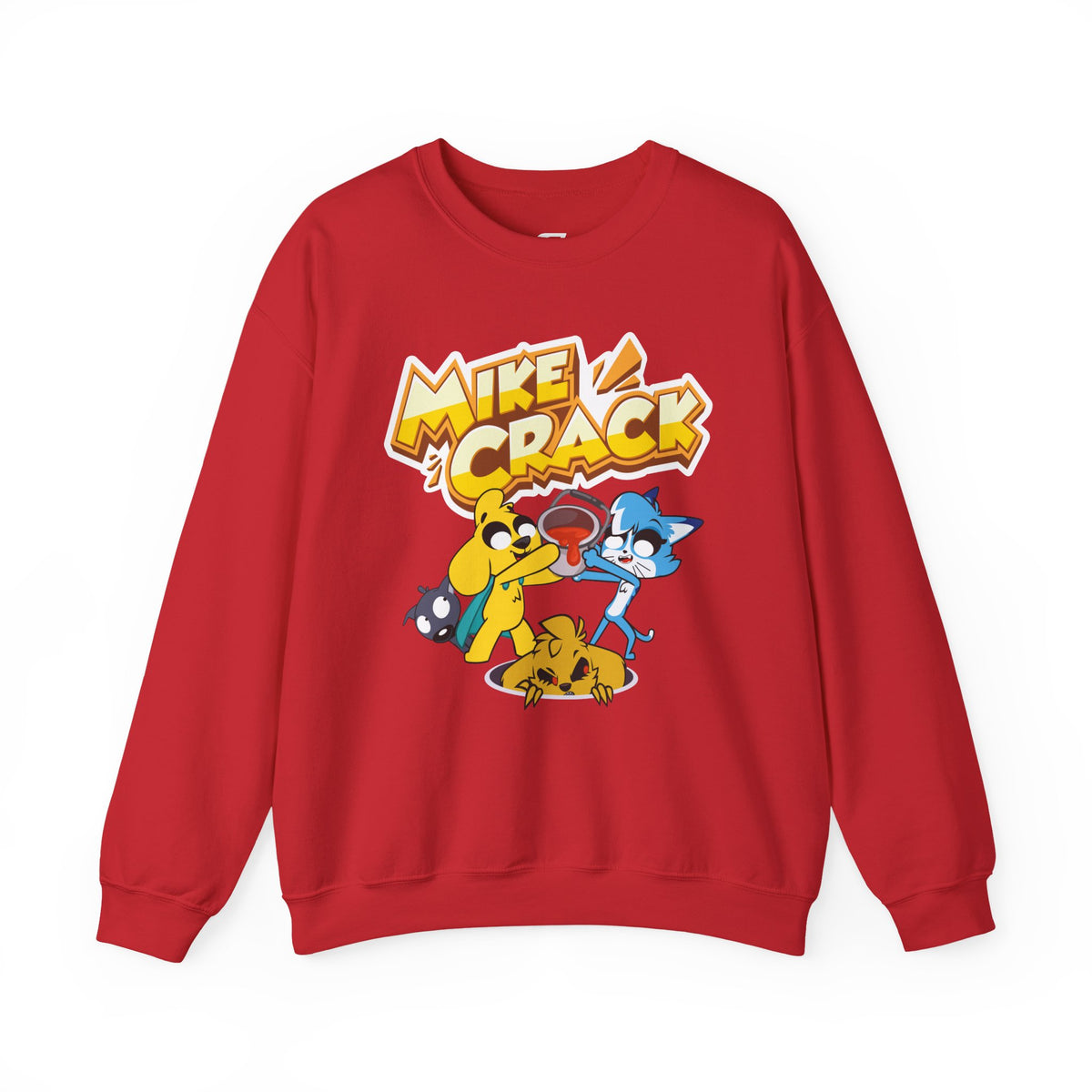 Mikecrack - Sudadera unisex cuello redondo