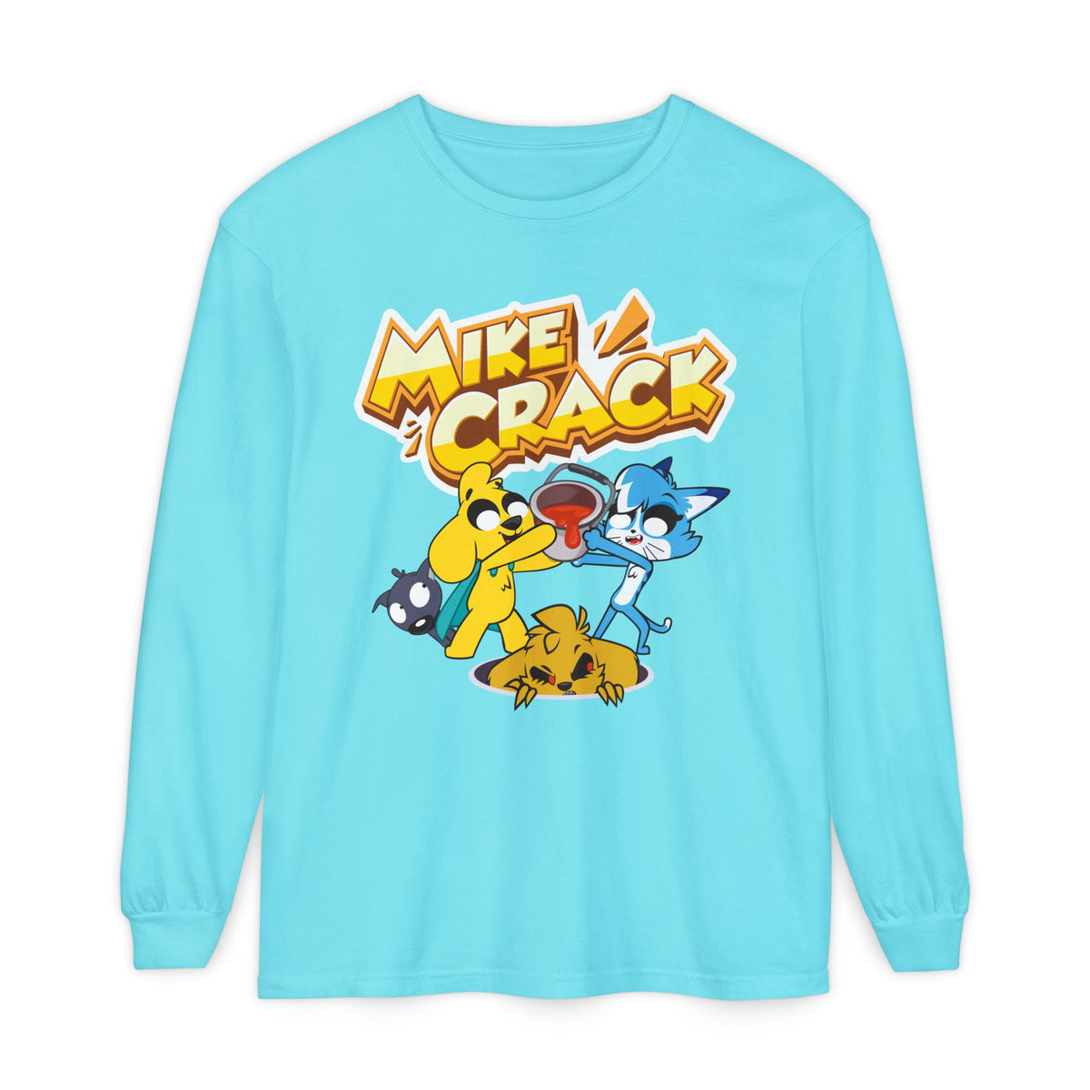 Mikecrack - Playera unisex manga larga