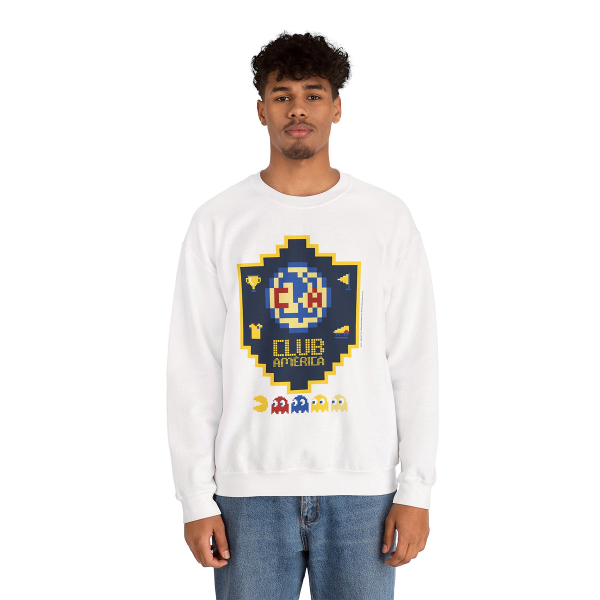 Club América x PAC-MAN - Sweatshirt – official Club América x PAC-MAN licensed merch