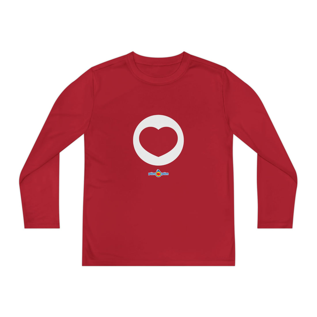 Plim Plim Camiseta Juvenil Manga Larga Corazón
