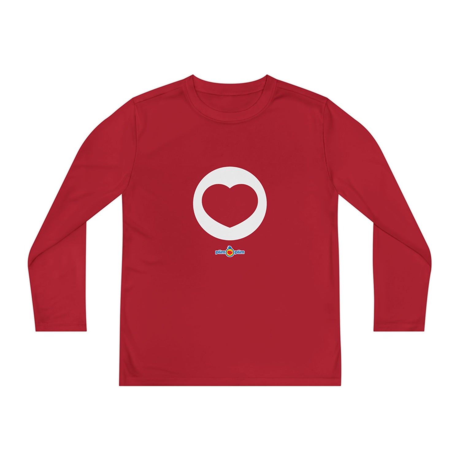 Plim Plim Camiseta Juvenil Manga Larga Corazón