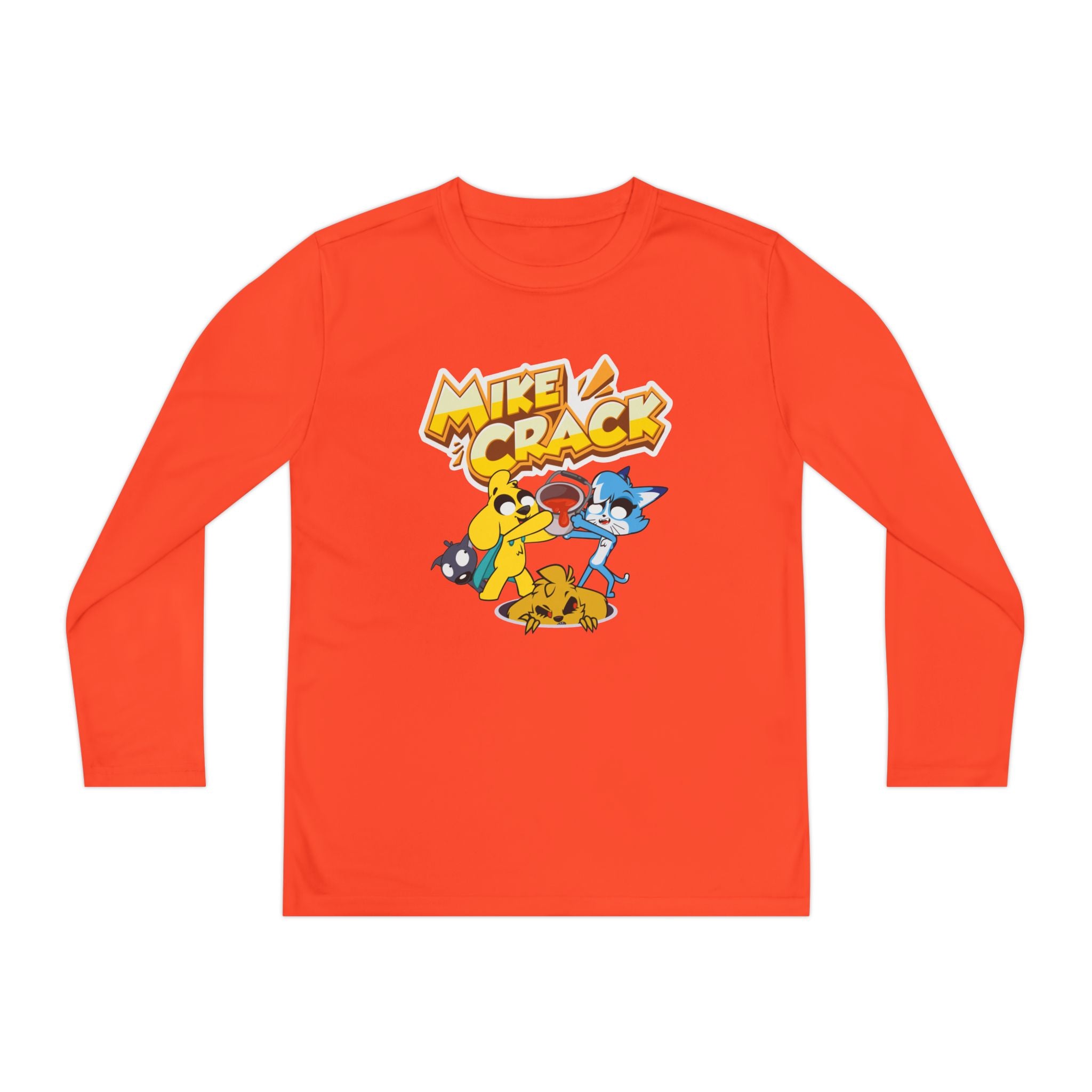 Camiseta deportiva juvenil de manga larga Mikecrack 