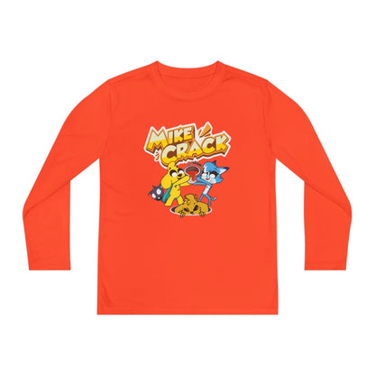 Camiseta deportiva juvenil de manga larga Mikecrack 