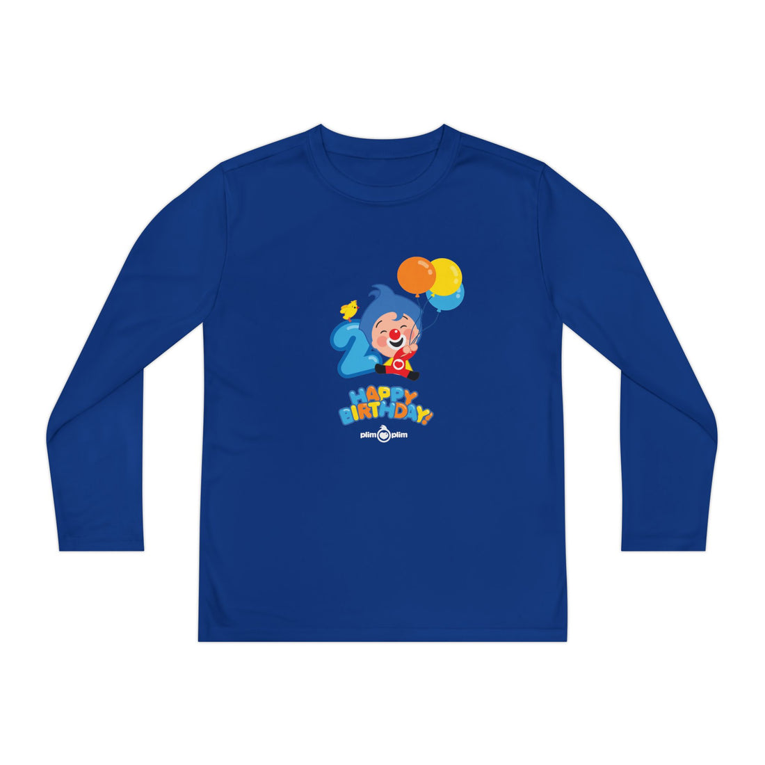 Plim Plim Camiseta Juvenil Manga Larga Cumple 2