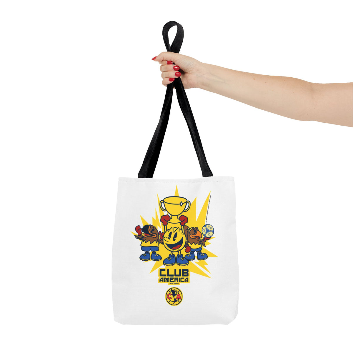 Club América x PAC-MAN - Tote Bag – official Club América x PAC-MAN licensed merch (view 4)