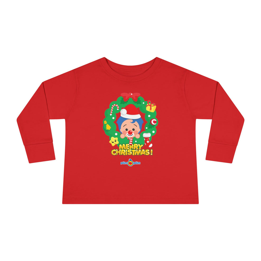 Toddler Christmas Family Long Sleeve Tee - Plim Plim Collection