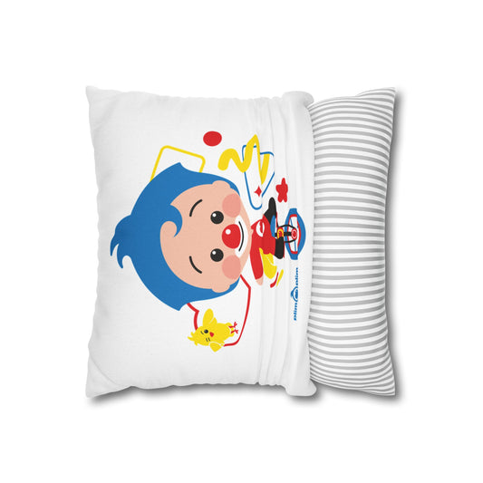 Spun Polyester Square Pillowcase