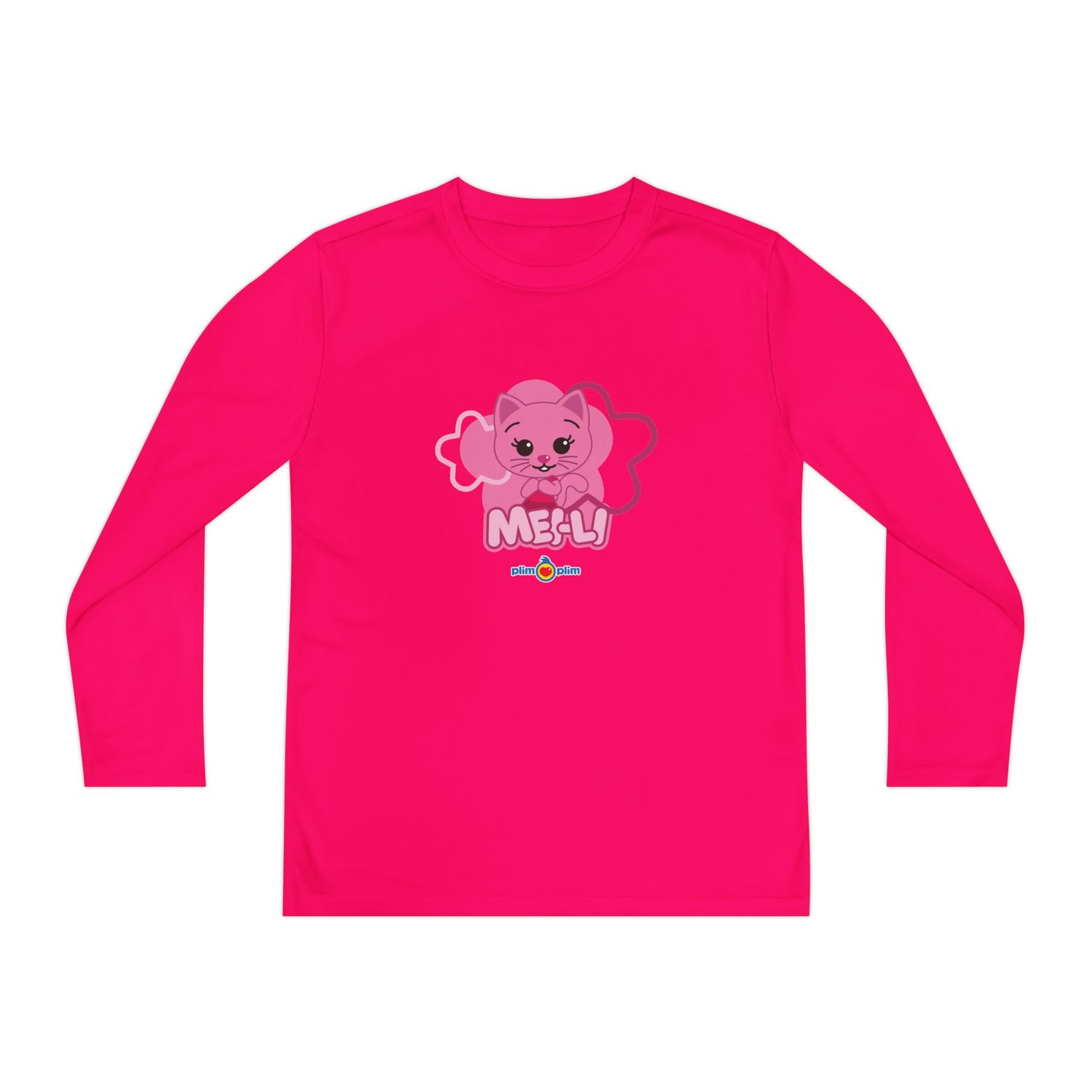 Plim Plim Camiseta Juvenil Manga Larga Mei-Li