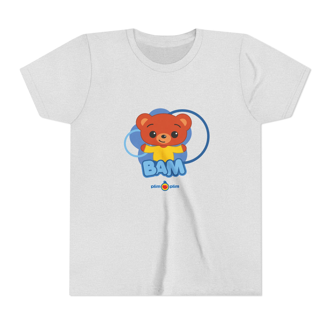 Plim Plim Camiseta Juvenil de Manga Corta Bam