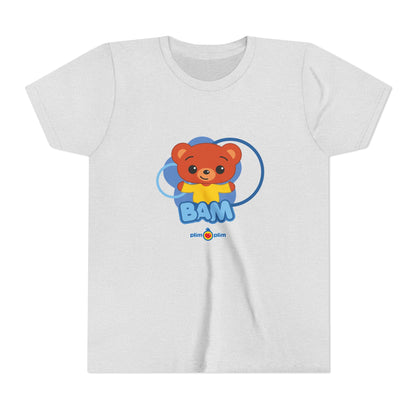 Plim Plim Camiseta Juvenil de Manga Corta Bam