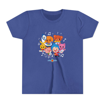 Plim Plim Camiseta Juvenil de Manga Corta Orquesta
