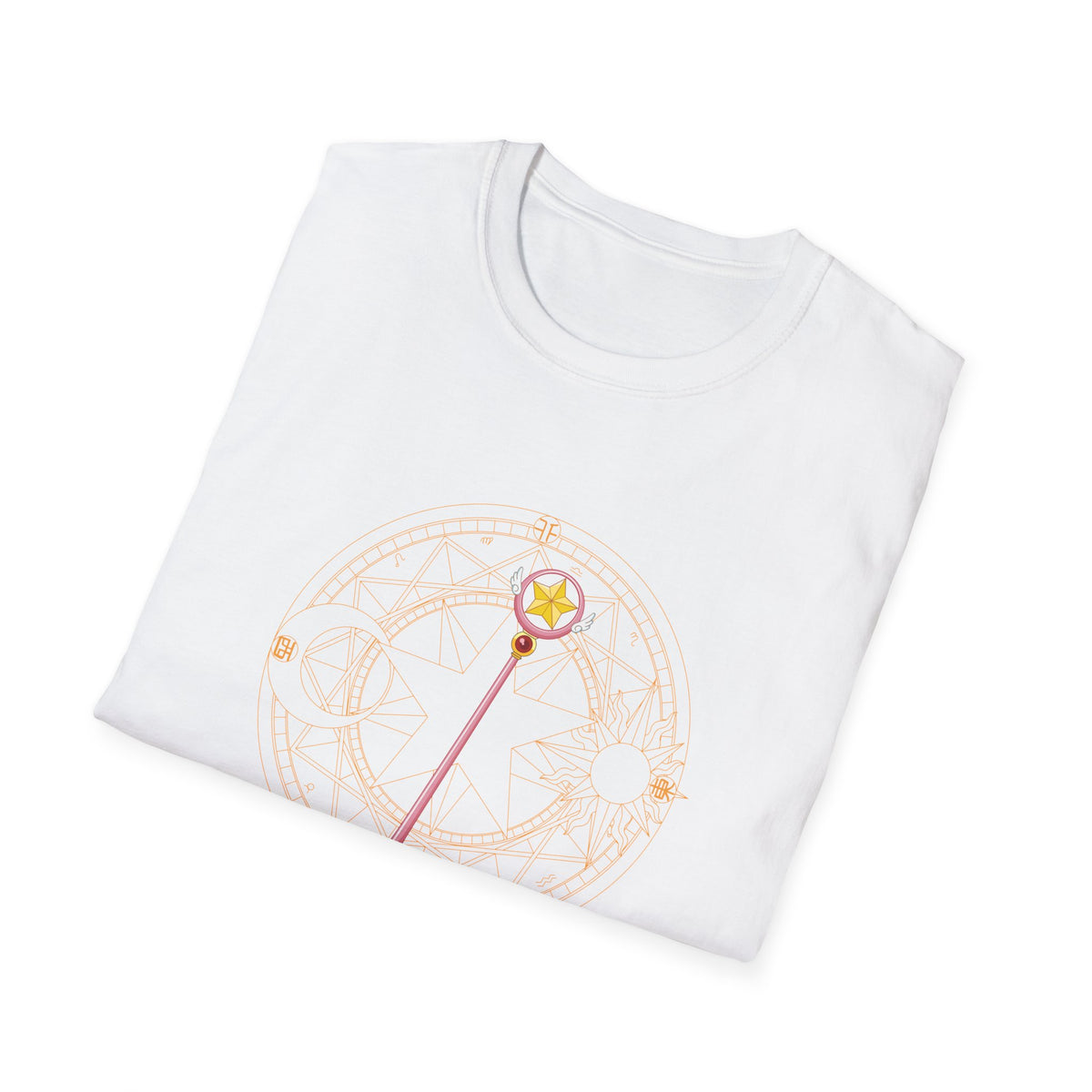 Cardcaptor Sakura 25th Anniversary - "Staff of the Star" T-shirt – official Cardcaptor Sakura licensed merch (view 2)