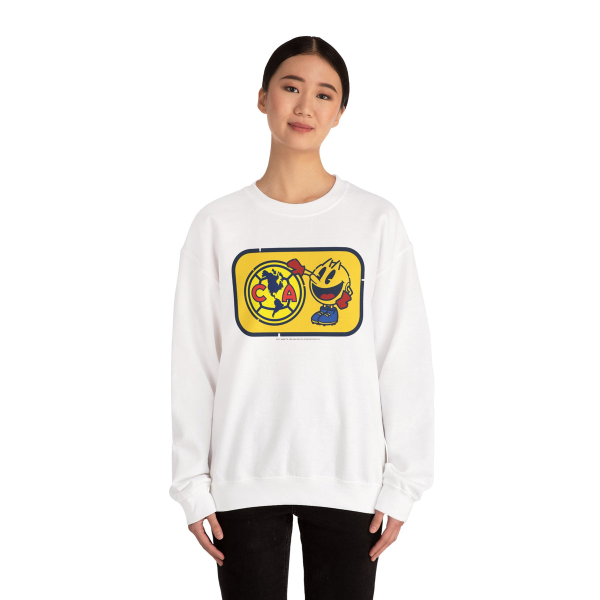 Club América x PAC-MAN - Sweatshirt – official Club América x PAC-MAN licensed merch