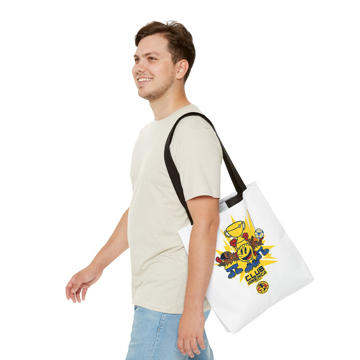 Club América x PAC-MAN - Tote Bag – official Club América x PAC-MAN licensed merch (view 2)
