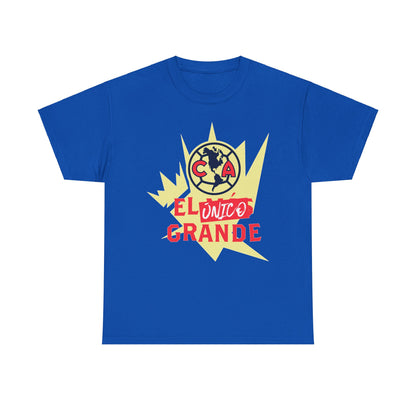 Club America Unisex Tee - El unico Grande (Negro y Azul)