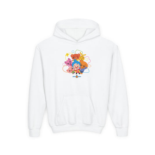 Plim Plim Sudadera de Niños con Capucha Amigos
