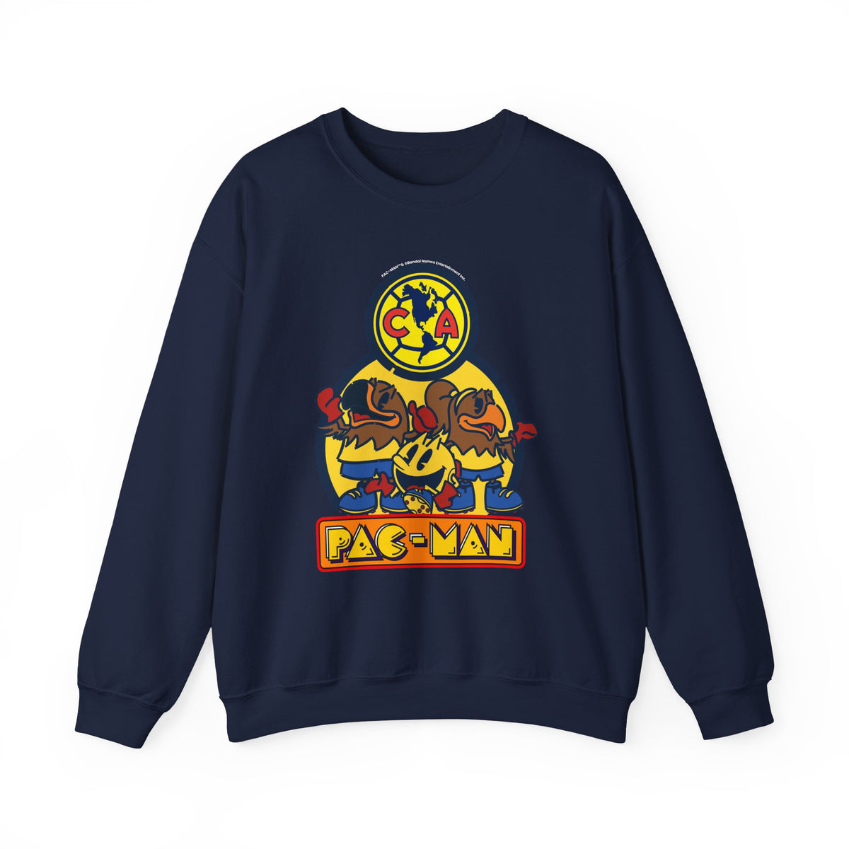Club América x PAC-MAN - Sweatshirt – official Club América x PAC-MAN licensed merch (view 2)