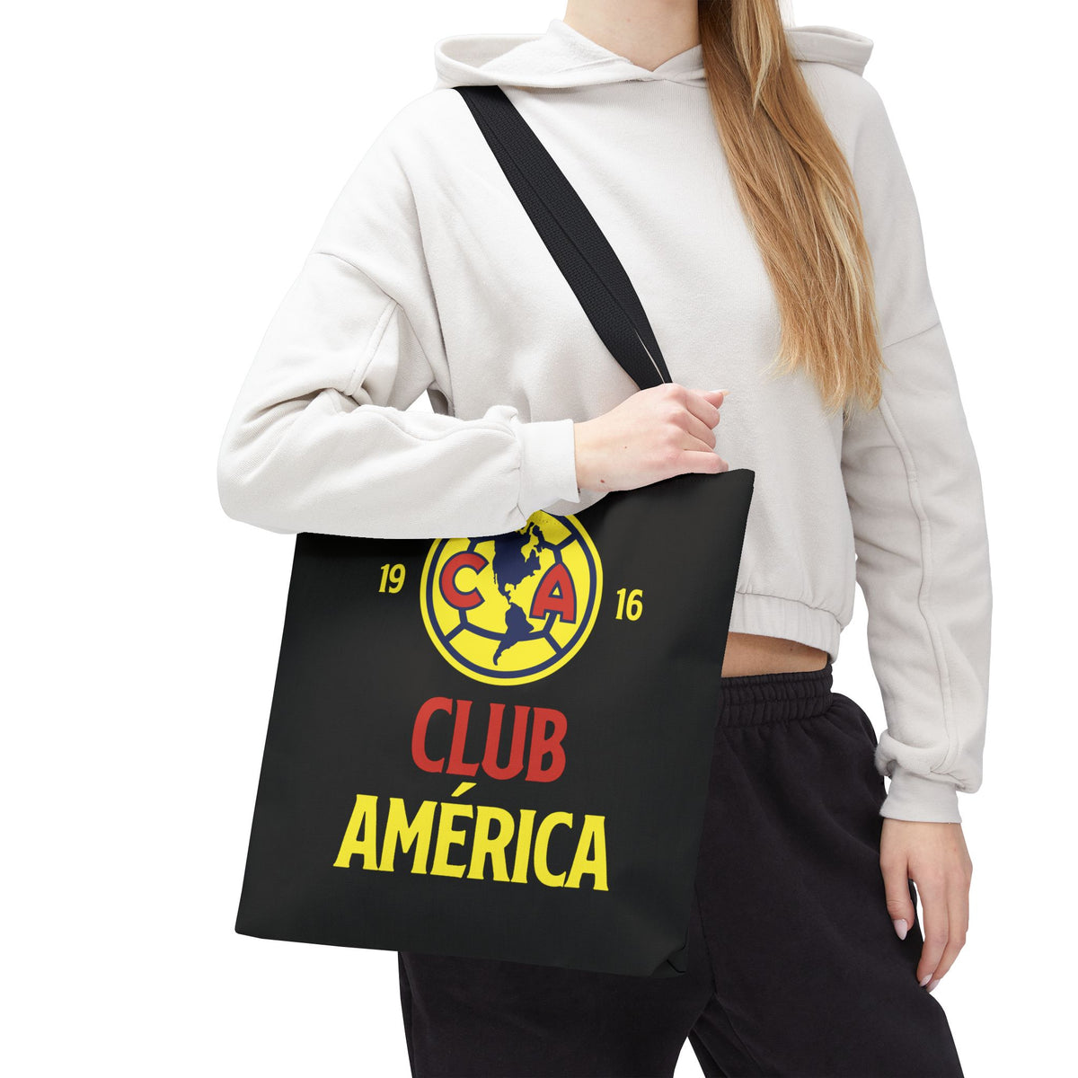 Club América Tote Bag - Retro Mexican Soccer Fan Collection – official Club América licensed merch (view 2)
