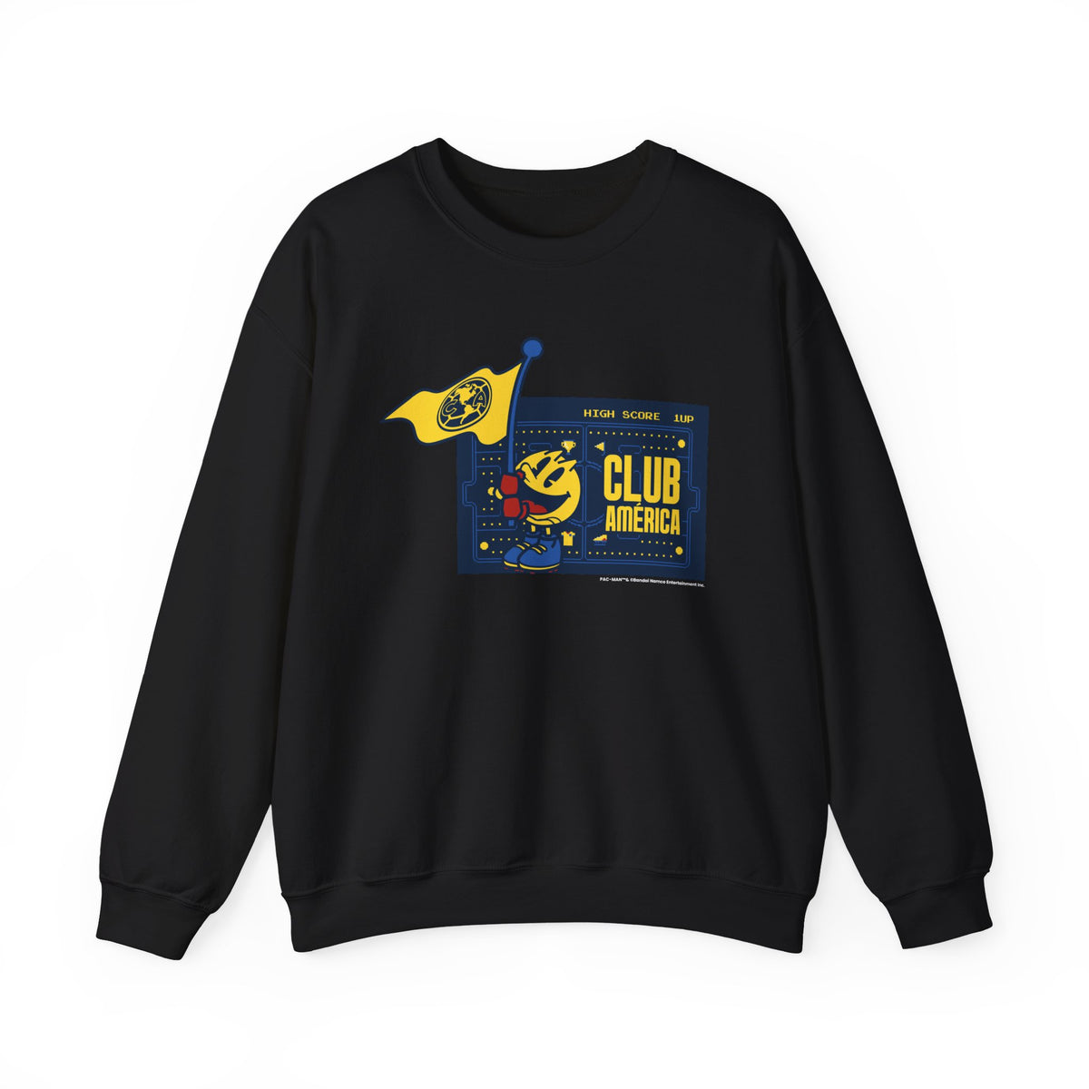 Club América x PAC-MAN - Sweatshirt – official Club América x PAC-MAN licensed merch (view 4)