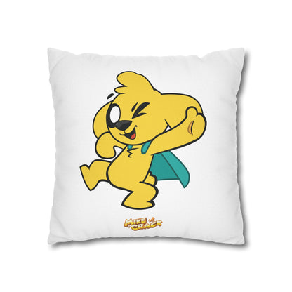 Mikecrack Spun Polyester Square Pillowcase