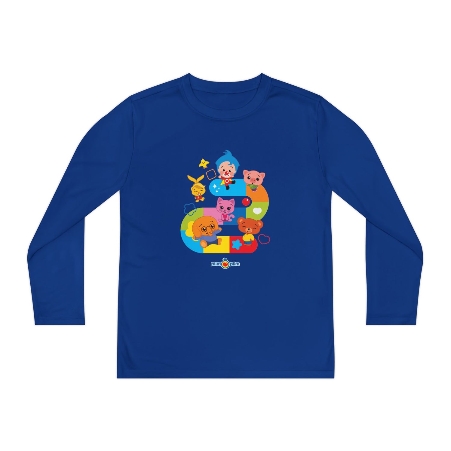 Plim Plim Camiseta Juvenil Manga Larga Juego