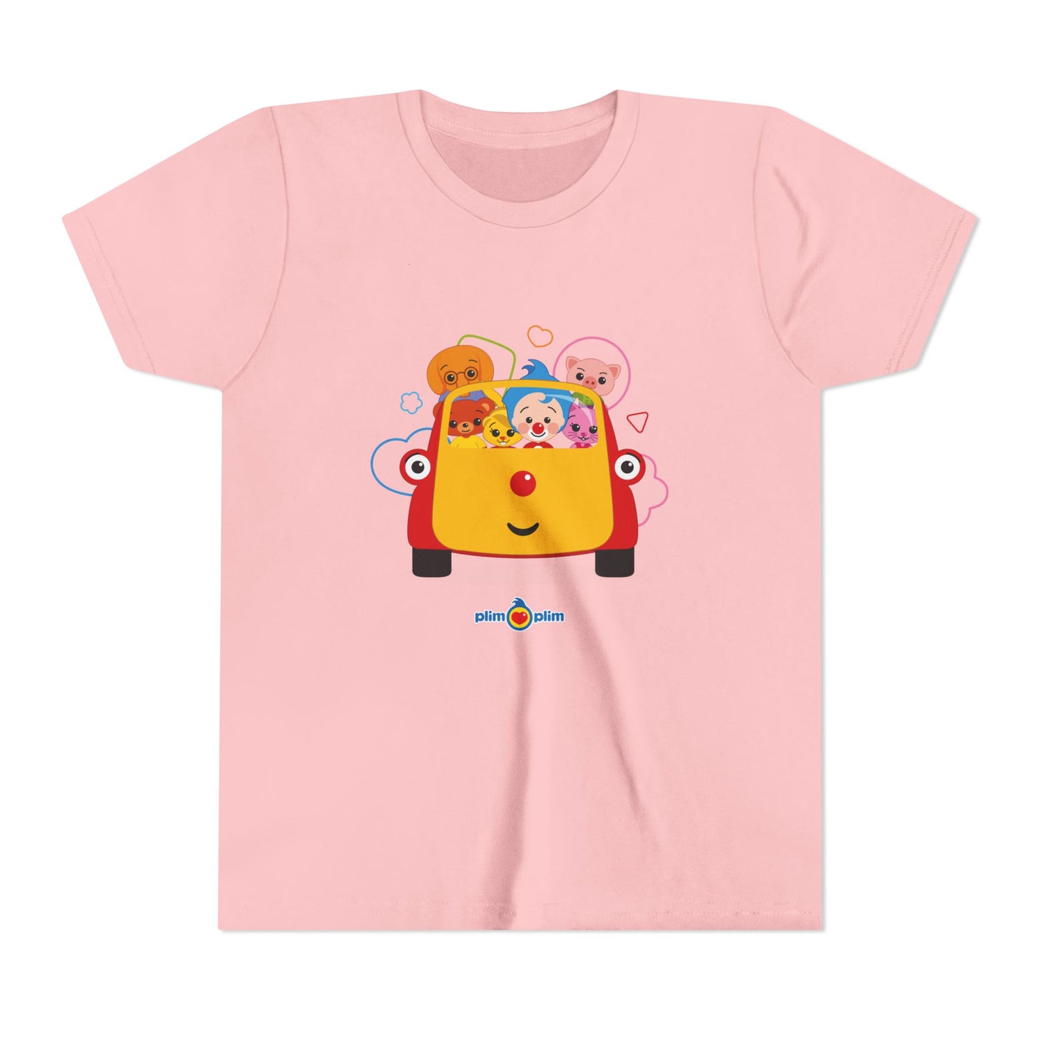 Plim Plim Camiseta Juvenil de Manga Corta Todos con Tuni
