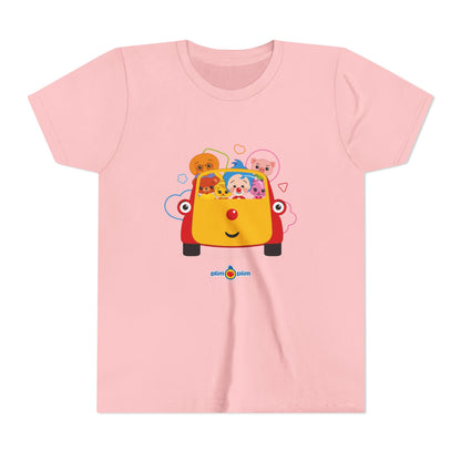 Plim Plim Camiseta Juvenil de Manga Corta Todos con Tuni