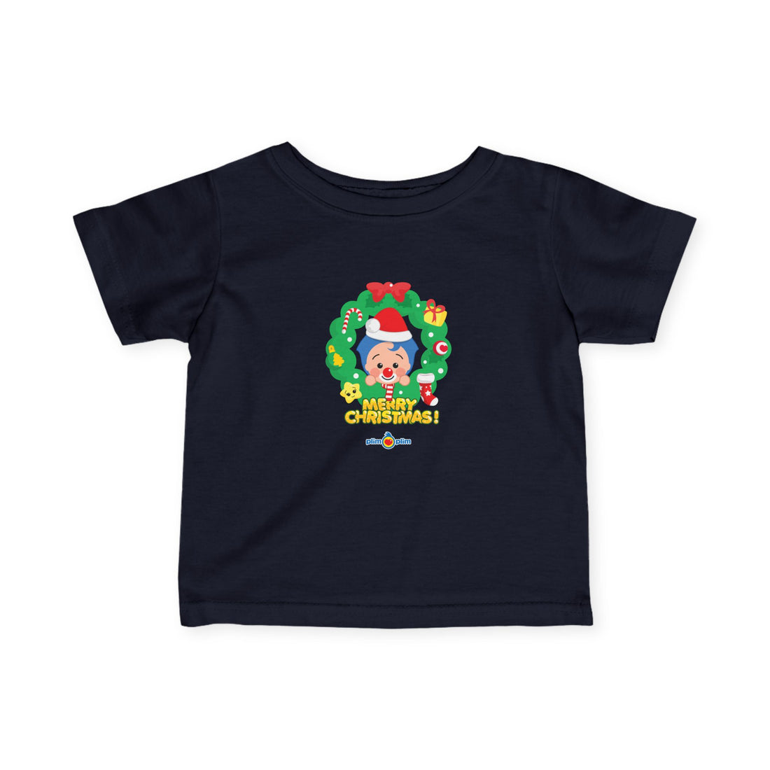 Toddler Christmas Family Fine Jersey Tee - Plim Plim Collection