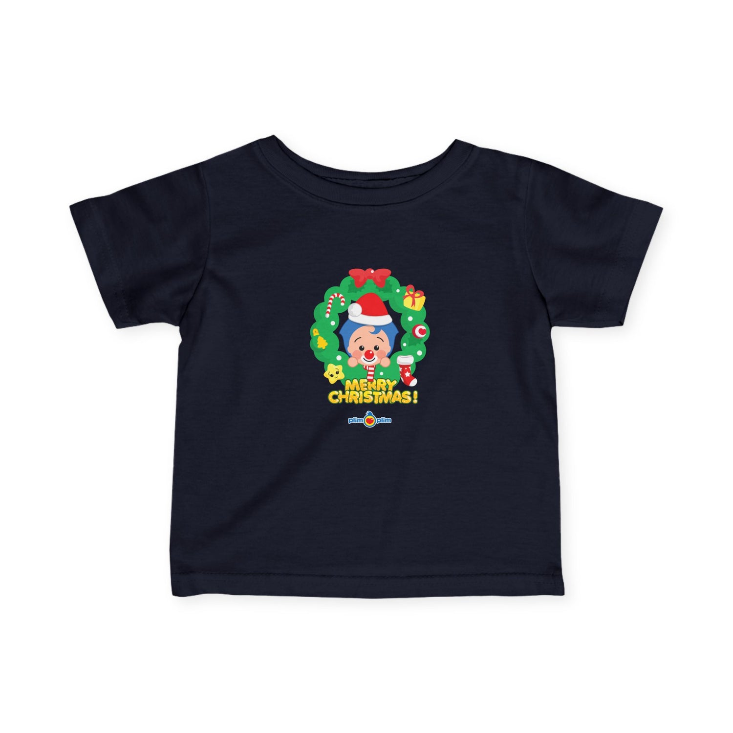 Toddler Christmas Family Fine Jersey Tee - Plim Plim Collection
