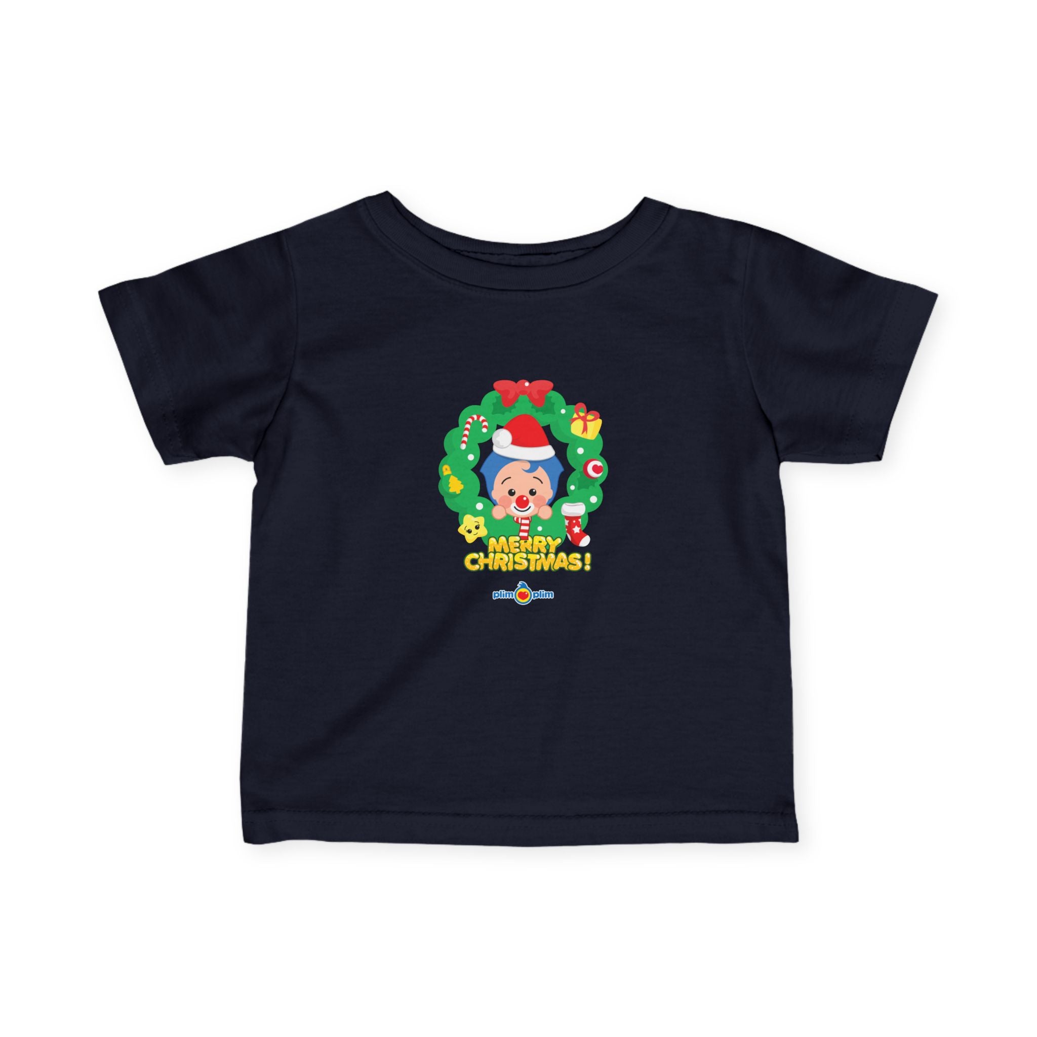 Toddler Christmas Family Fine Jersey Tee - Plim Plim Collection