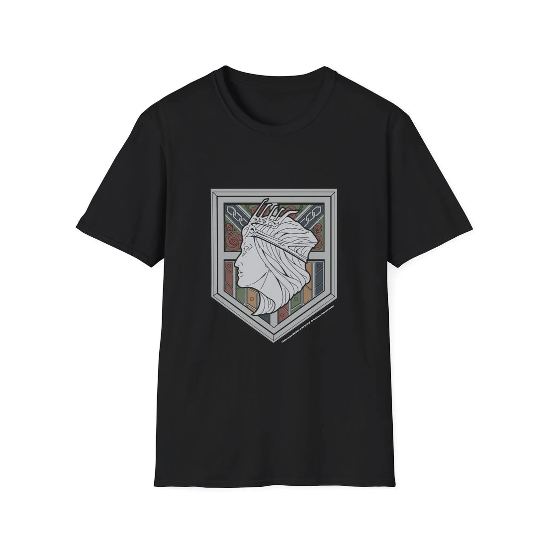 Attack on Titan Final Season - "Wall Rose" T-shirt – official Attack on Titan licensed merch (view 3)