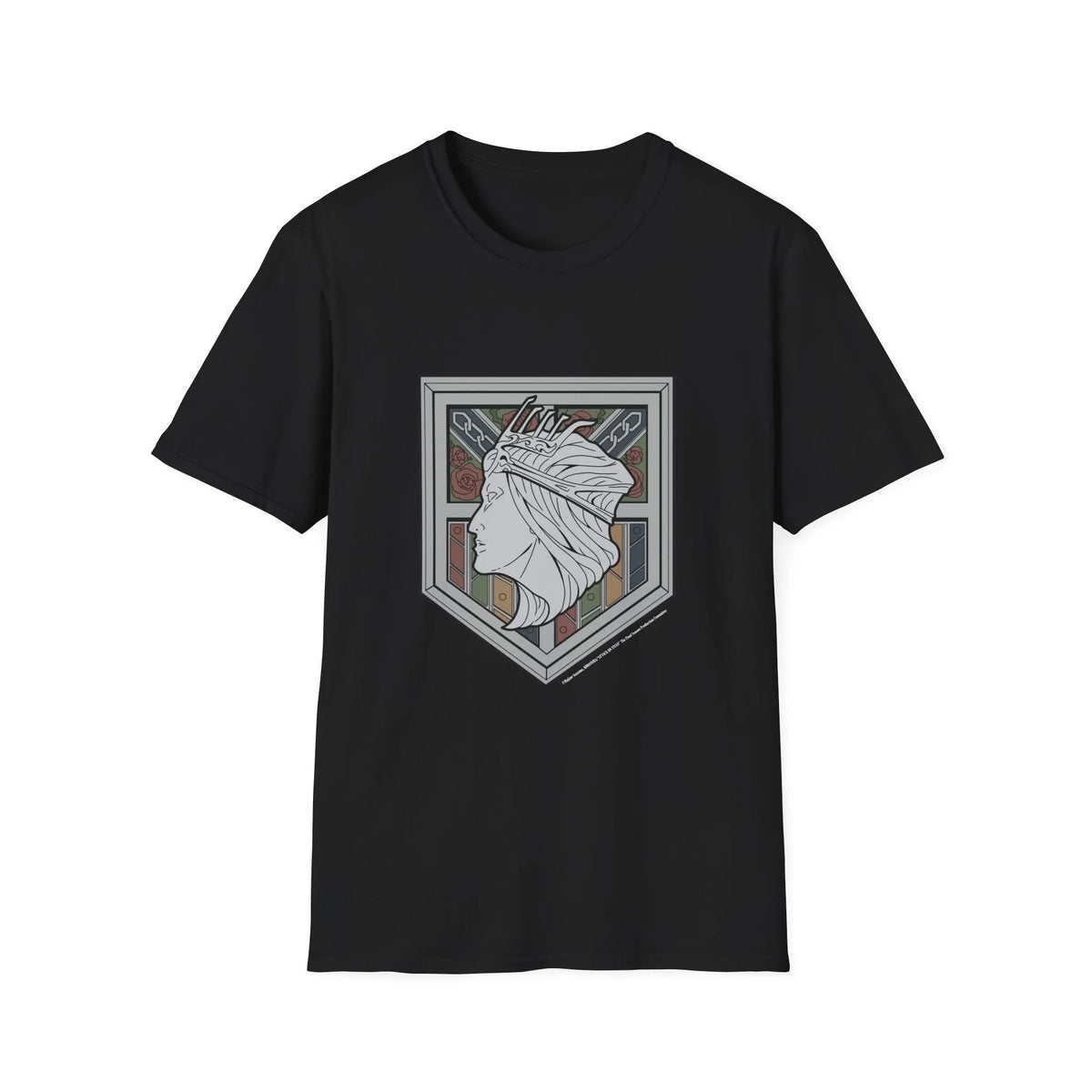 Attack on Titan Final Season - "Wall Rose" T-shirt – official Attack on Titan licensed merch (view 3)