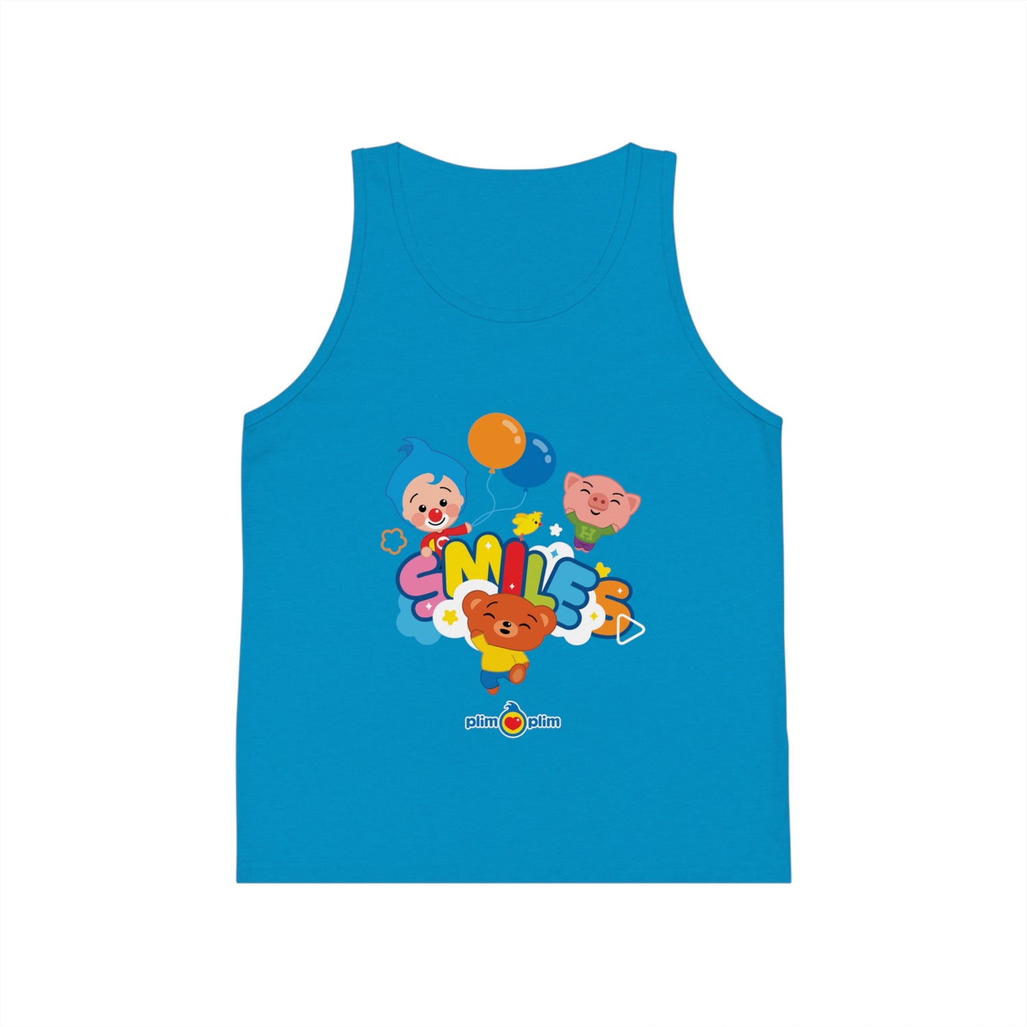 Plim Plim Camiseta de Tirantes de Niños Smiles