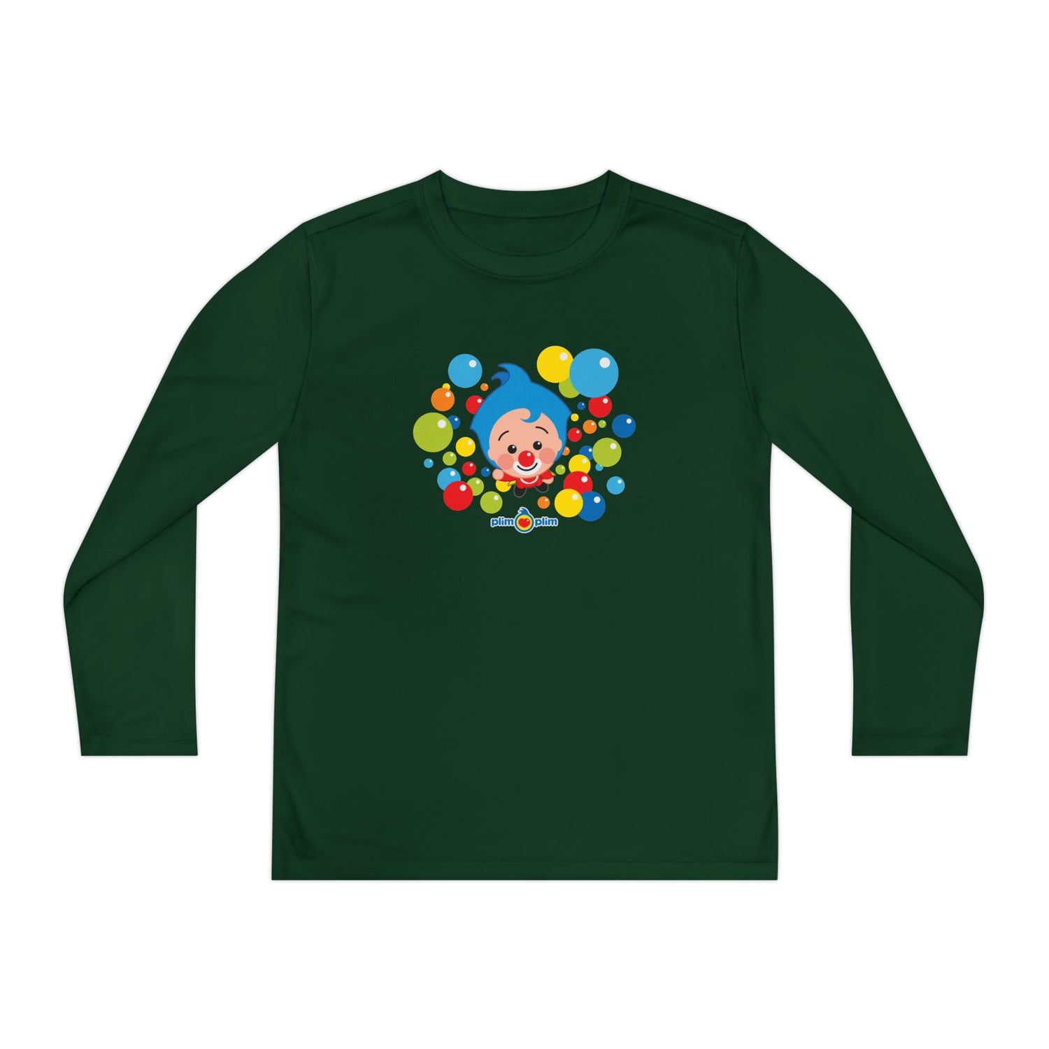 Plim Plim Camiseta Juvenil Manga Larga Burbujas