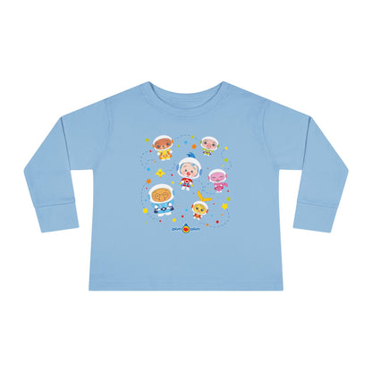 Plim Plim Camiseta Manga Larga de Niños Astronautas
