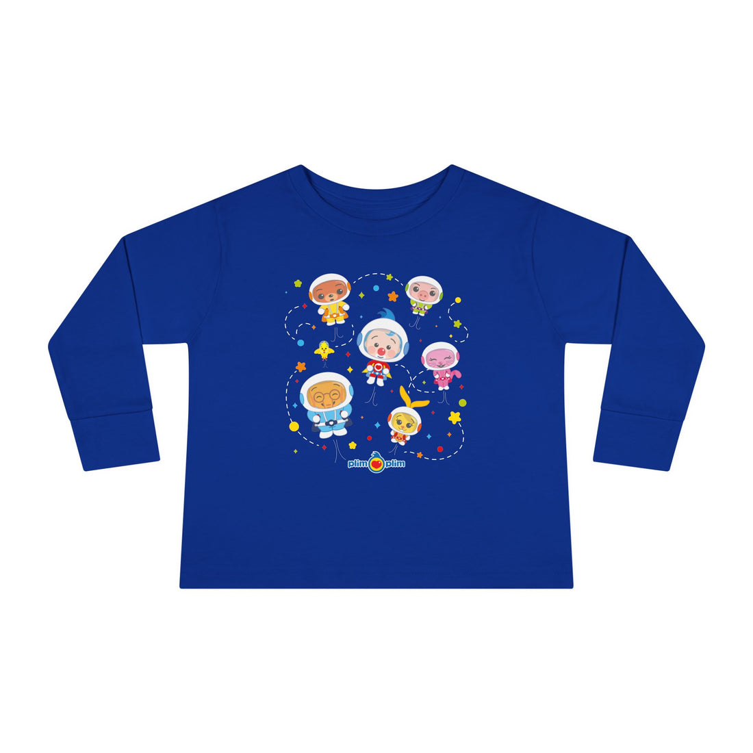 Plim Plim Camiseta Manga Larga de Niños Astronautas