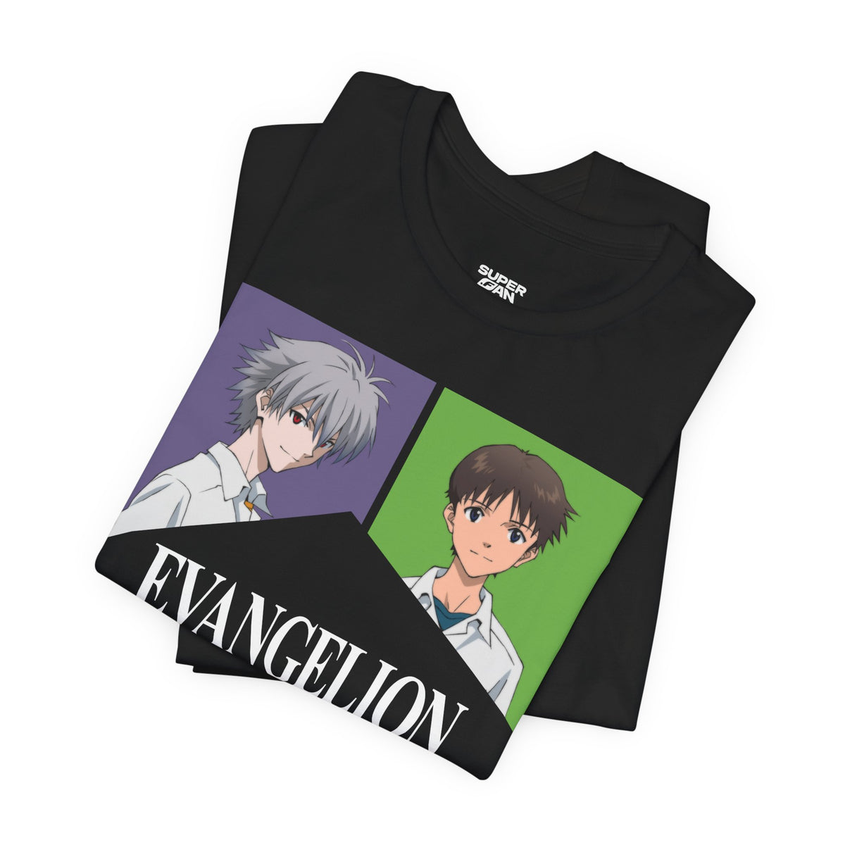 EVANGELION 2.22 - "All pilots on school" T-Shirt – official Evangelion licensed merch (view 3)