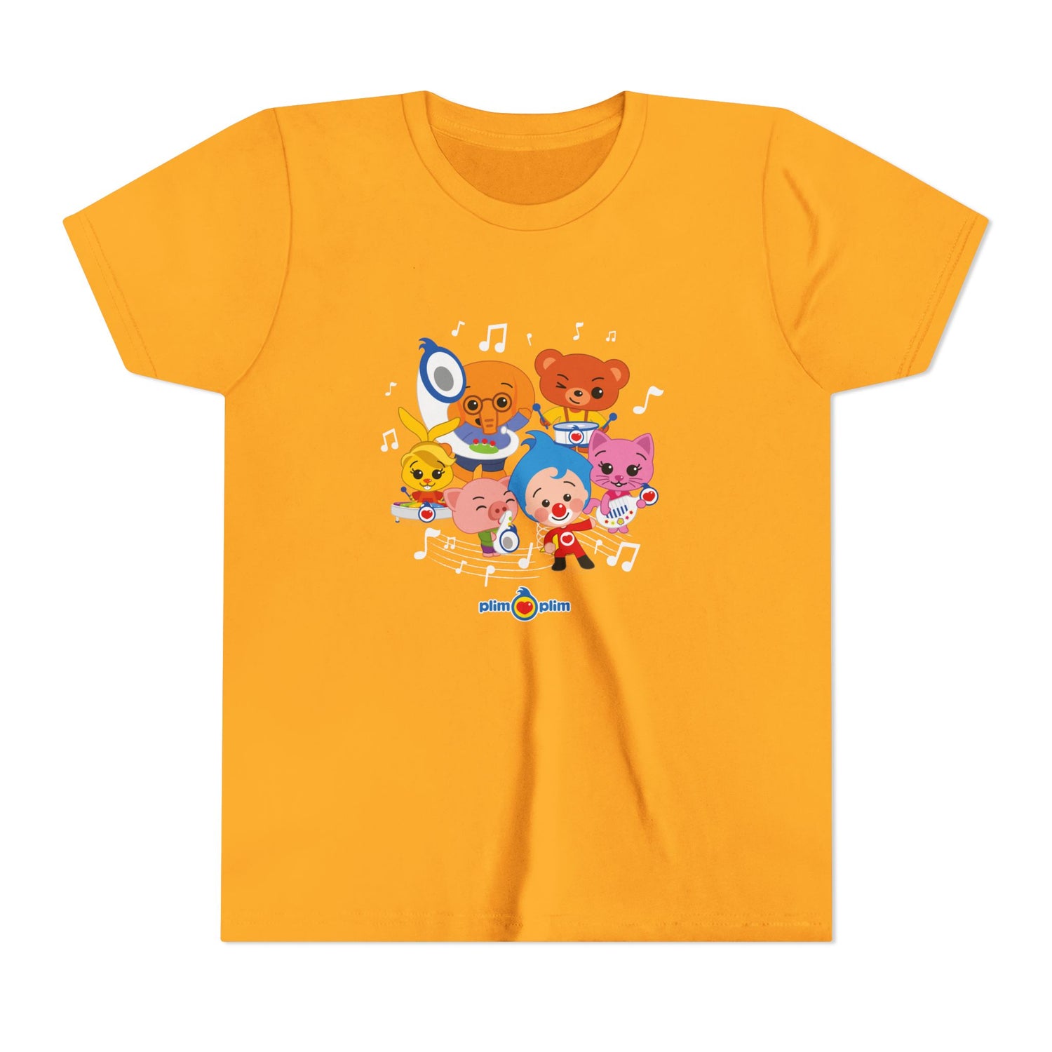 Plim Plim Camiseta Juvenil de Manga Corta Orquesta