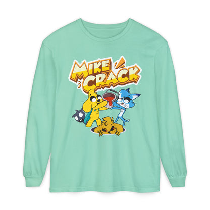 Camiseta de manga larga unisex Mikecrack 