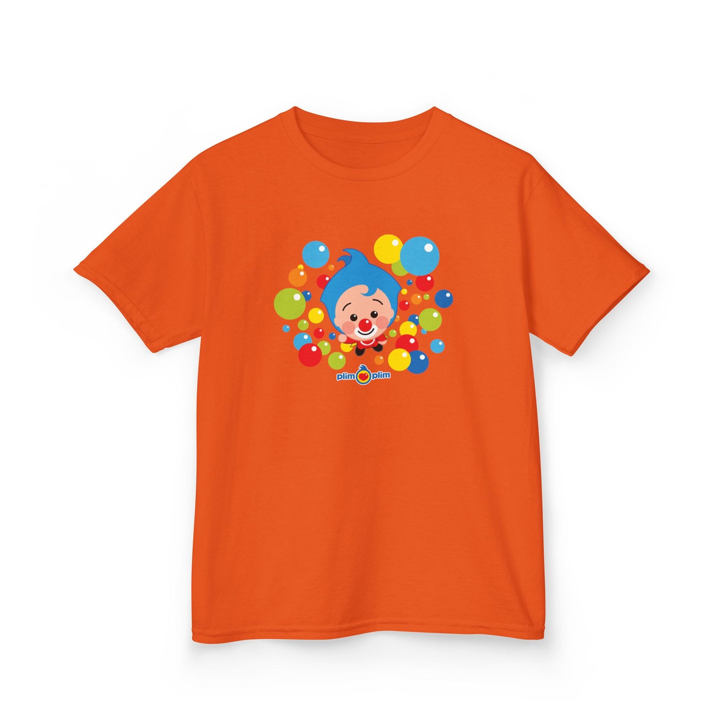 Plim Plim Camiseta para Niños de Algodón Grueso Burbujas